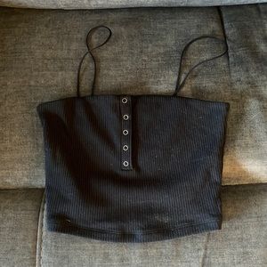 Aeropostale. Black crop top.